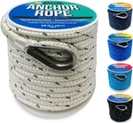 Better Boat Premium Anchor Rope, 100 Double Braided White Ft,. Fixed Price $73.49.