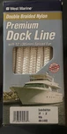West Marine Premium Double Braided Nylon Dock Line White, 3/8", 25'. Fixed Price $28.98.