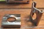 Pair Bainbridge Aquabatten 7/8" External Nickel Slides Car Sailboat PB0152 B3. Fixed Price $10.00.