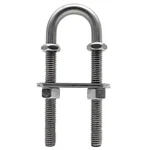 Epco Boat Bow Eye 1/4 Inch Stainless Steel U Bolt. Fixed Price $5.93.