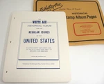 White Ace U.s. Regular Postage Plate Blocks Part One 1922-1969 Stamp Album Nos. Fixed Price $17.99.