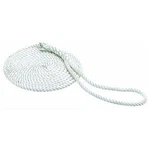 Seachoice 50-42521 3-STRAND Twisted Nylon Dock Line, 3/8" X 20', White. Fixed Price $13.21.