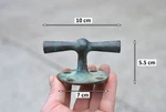 Boat Yacht Mooring Flat Deck Cleat Rope Tie Bollard Bronze - Free Deliver. Fixed Price $40.44.
