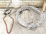 Slip Ring Danforth Style Marine Boat #10 Anchor Kit W/ 5' Chain & 200' 5/8" Line. Fixed Price $129.99.