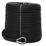 Realplus 3/8INX300FT Double Braid Black Nylon Boat Rope Mooring Dock Line. Fixed Price $59.54.