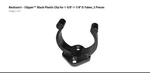 Clipper Clips (beckson Marine CLP-3/4) Pair. Fixed Price $8.80.