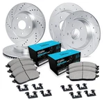 WGWH2-74047 R1 Concepts 4-WHEEL Set Brake Disc And Pad Kits Front & Rear For Vw. Fixed Price $360.13.