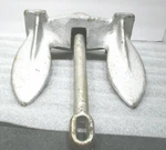 Marine Boat Anchor 15 Lbs Unmarked Nautical Cast Iron. Fixed Price $35.00.