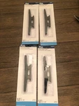 Blue Hawk 6 1/2 Closed Base Cleat Lot Of 4 Black Nylon 0388817. Fixed Price $19.99.