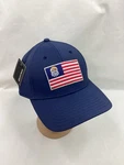 Taylormade Usa Flag Patch Eagle Springs Blue Adjustable Golf Baseball Cap Hat. Fixed Price $26.99.