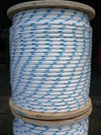 Novatech Xle Halyard Sheet Line, Dacron Sailboat Rope 3/8" 300' White/blue. Fixed Price $249.99.