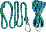 Skog 19MM (3/4 Inch) Dimeter Rope, 2-PACK: 7 & 14 Ft Blue Green. Fixed Price $59.65.