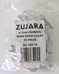 Zujara Inch Dock Cleats Galvanized Iron Boat DC-4GI-10 10-PACK New. Fixed Price $33.84.