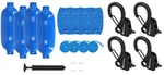 Rockville FEN410-BLUE Boat Fender Bumpers 10"X30", Covers, Lines, Clips. Fixed Price $229.95.
