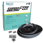 Taco Suproflex 60' Small Rub Rail Kit Black W/ Chrome Insert V11-9960BBK60-2. Fixed Price $459.95.