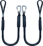 3FT Bungee Line Boat Ropes For Docking Mooring Feet, Black. Fixed Price $33.70.