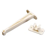 Ap Products Plastic Door Holdback 51/2 Col. White (1/CTN). Fixed Price $16.26.