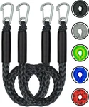 3FEET Bungee Dock Lines Clips Heavy Duty 316 Stainless Steel 2PCS (bl.... Fixed Price $30.30.