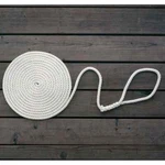 Seafit 3/8" X 20' Economy Three-strand Nylon Dock Lines 367336 White. Fixed Price $9.99.