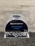 Danforth Galvanized Chain 3/16" 4' With One Expanded Link. Fixed Price $22.00.