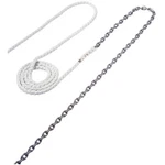 Maxwell Anchor Rode 15'-5/16" Chain To 150'-5/8" Nylon Brait. Fixed Price $418.68.