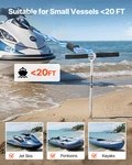 Vevor Sand Anchor, 18 Stainless Steel Beach Screw Boat. Fixed Price $43.95.