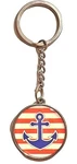 Anchor Keychain Nautical Metal Enamel Keyring Sailing Boating Boater Gift. Fixed Price $25.09.