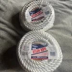 Lot Of Wellington Marine Anchor Line 50FT X 1/2 Inch Twisted Nylon New Usa. Fixed Price $25.00.