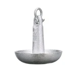 Seachoice Mushroom Anchor, Cast Iron, Aluminum-painted, Silver, 10 Lbs., Boats. Fixed Price $58.13.