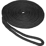 Seachoice Double Braid Dock Line 50-40441 5/8" Width X 25' Length Black. Fixed Price $36.13.