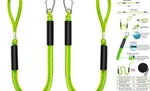 Bungee Dock Lines - Quick And Easy Rope 1 Loop Clip End Green Yellow. Fixed Price $39.75.