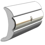 Taco Rigid Vinyl Flex-core Rub Rail 2" 7/8" Frosty White 60' V21-9906WHC6.... Fixed Price $284.36.