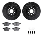 WHTH1-74053 R1 Concepts Brake Disc And Pad Kits 2-WHEEL Set Front For Vw Sedan. Fixed Price $251.68.