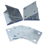 Heavy Duty Hot Dip Galvanized Steel Stationary Dock Frame Connector Hinge Set. Fixed Price $84.99.