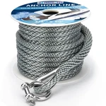 Boat Anchor Rope 3/8 Inch 50FT Premium Solid Braid Nylon Mfp With S.... Fixed Price $29.81.