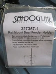 Sea-dog Rail Mount Stainless Steel 7" Dual Fender Holder 327357-1 New. Fixed Price $37.99.