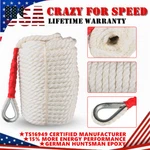3/4"X200' Twisted Three Strand Nylon Boat Anchor Mooring Rope Dock Line. Fixed Price $79.59.