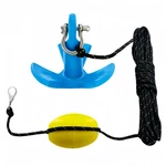 Xialuo Marine River Anchor Kit 8 Lb Blue Pe Coated Kayak Accessories W.... Fixed Price $53.55.