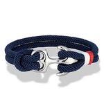 Double Strand Anchor Bracelet Survival Rope - Nautical Stainless Steel Unisex. Fixed Price $26.00.