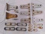 Rds Aluminum Floating Dock Hardware Lot Kit - Connectors, Pivots, Etc. Fixed Price $98.98.
