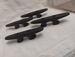 Seasense 8 Black Nylon Dock Boat - Lot Of 4 Cleats. Fixed Price $19.50.