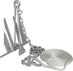 Seachoice 13 Lb Utility Kit (includes Anchor, 1/4" X 4' Lead With. Fixed Price $180.82.
