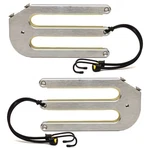 Avalon Pontoon Boat Wakeboard Rack Arms 127132 Aluminum 11 X 5 7/8 Inch (pair). Fixed Price $160.19.