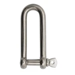 Extreme Max 3006.8209 Boattector Stainless Steel Long D Shackle - 1/2", Silver. Fixed Price $20.39.