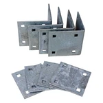 Dock Edge DE85210F 5" X H 1/4" Galvanized Steel Inside Corner Kit. Fixed Price $129.70.