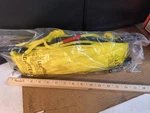 Tandem Sport Rope Volleyball Court Lines , Neon Yellow 1/4 Inch. Fixed Price $25.00.