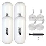 Protect Your Boat Damage - 10X26 White Inflatable Fenders Pack. Fixed Price $209.99.