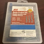 Ace Home Project Kit Plastic Anchors With Phillips Screws. Fixed Price $10.99.