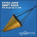 53" Drift Sock Sea Anchor Drogue, Brake Fits Boats Up To 30' -x Large Size. Fixed Price $58.01.