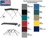 7.6OZ Boat Bimini Top 3 Bow Sunbird Barletta 208 I/o 1991. Fixed Price $508.67.